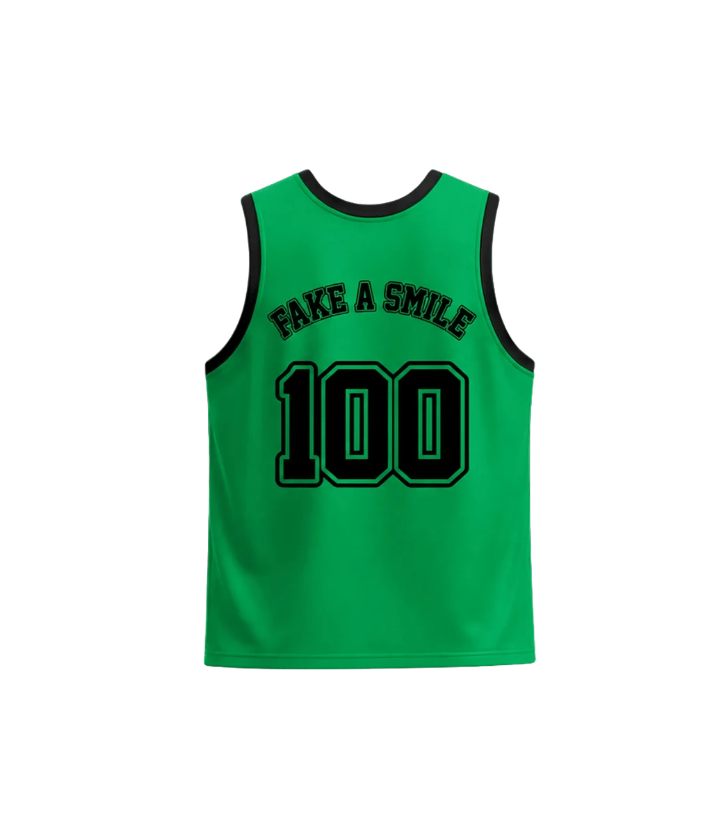 Forest Court Jersey — back view, FakeSmile streetwear