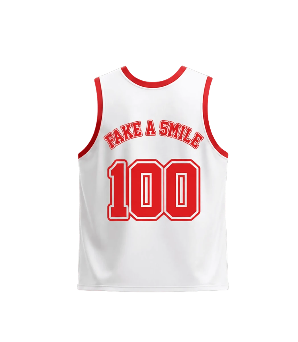 Cloud Court Jersey — back view, FakeSmile streetwear
