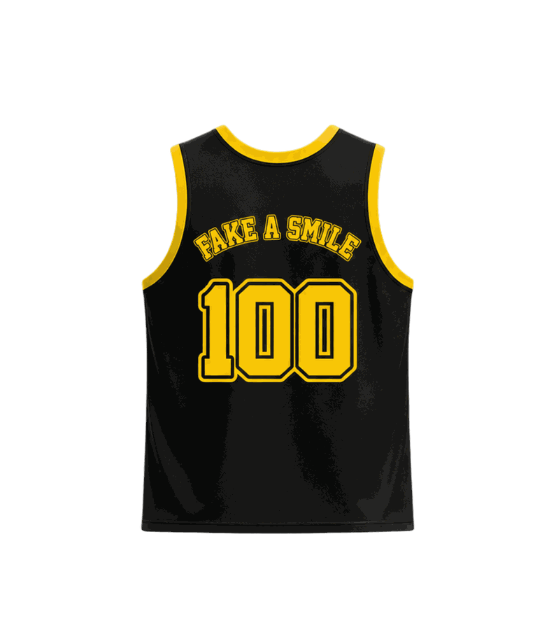 Onyx Gold Jersey back