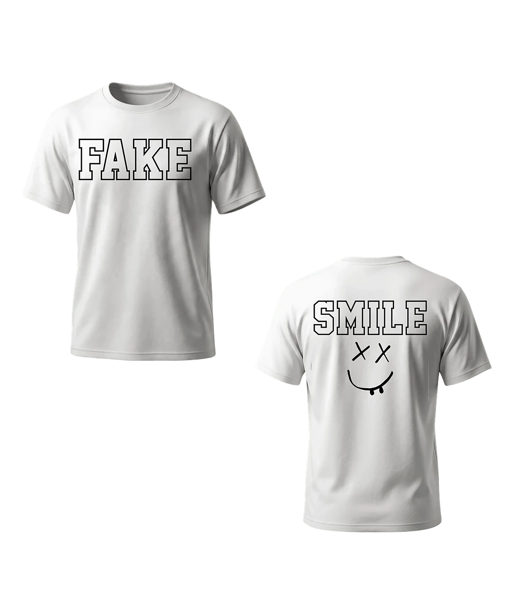 Forest Anthem Tee worn as a full FakeSmile outfit