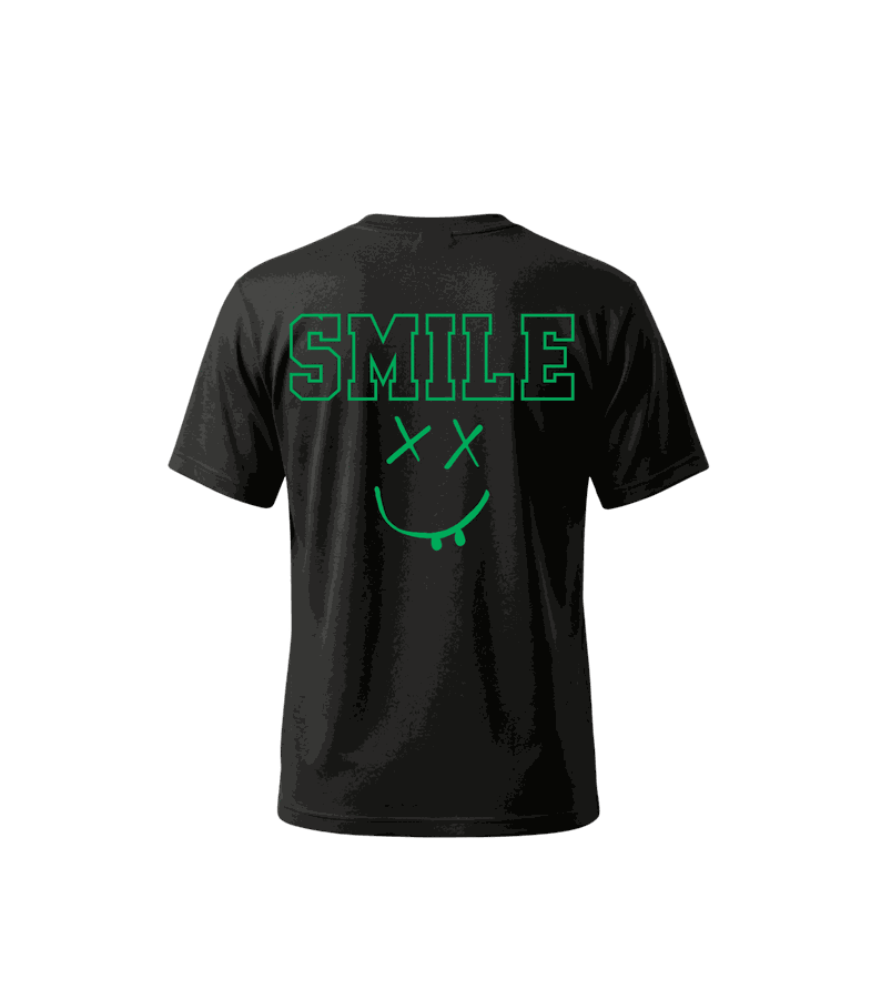 Midnight Echo Crewneck back