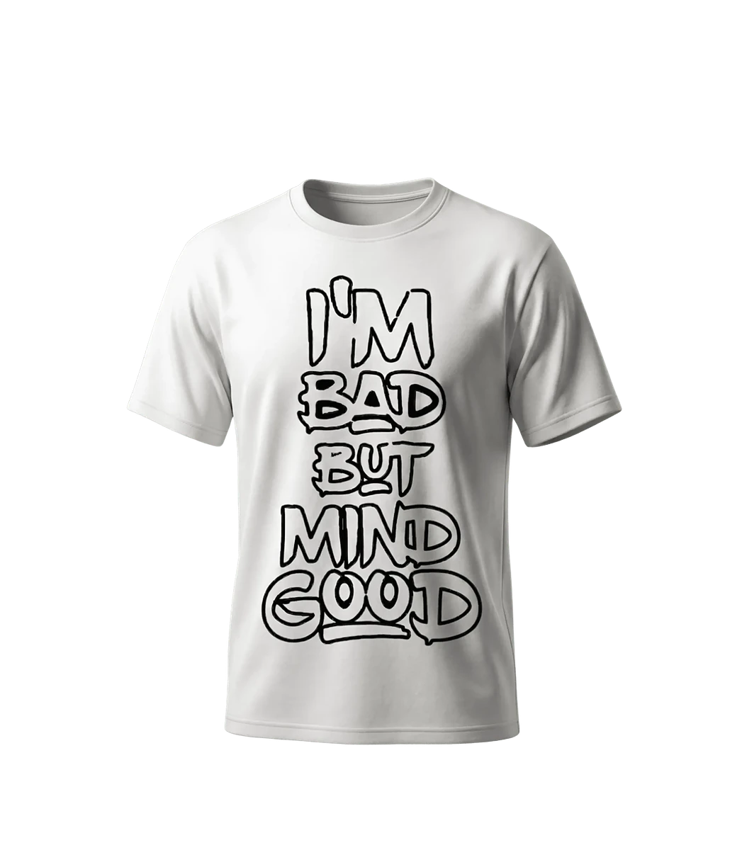 Onyx Anthem Tee — front view, FakeSmile streetwear